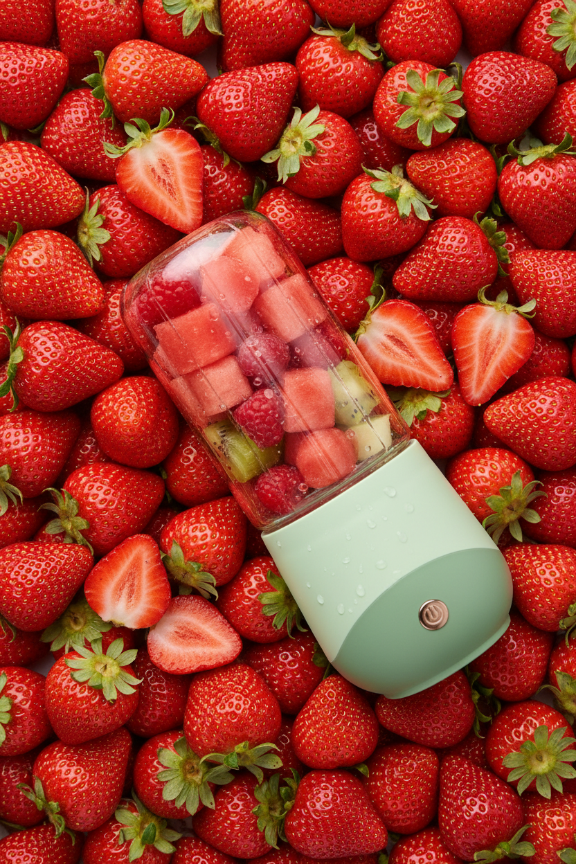 Electric Mini Blender Cup — Smoothies, Shakes & Juices in Seconds | Rechargeable & Travel-Ready